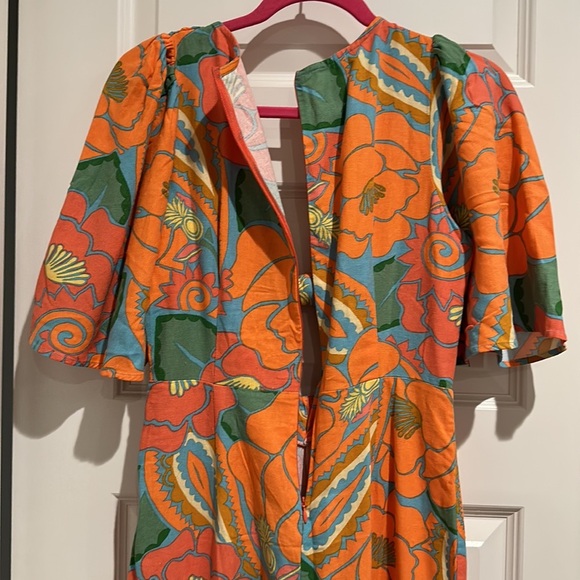 FARM Rio Floral Print Jumpsuit Size S - Picture 8 of 9